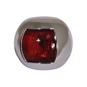 TREM ROUND LED NAV LIGHT PORT 12V (20M)(Chrome)